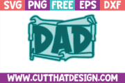 Dad Title SVG