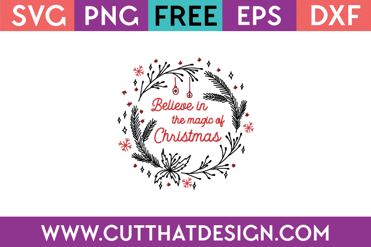 Free Christmas SVG Cut Files