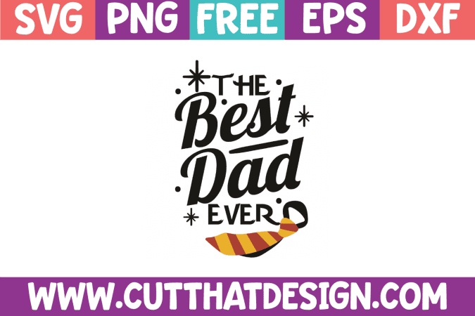 Best Dad SVG Free