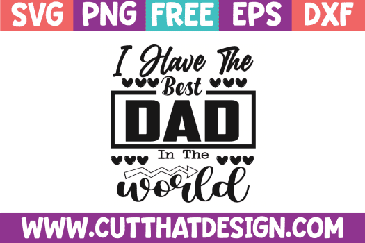 Free Best Dad Father's Day SVG