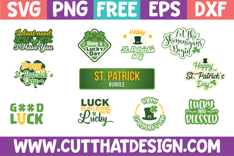 Free St Patrick’s Day Bundle SVG