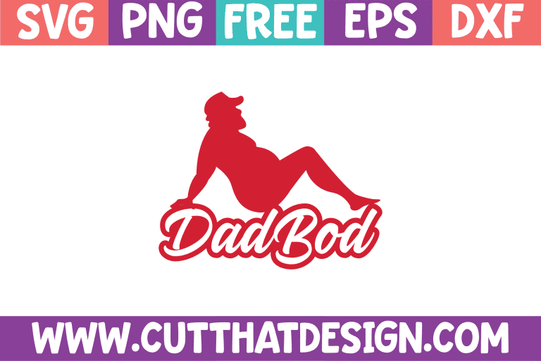 Free Dad Bod SVG