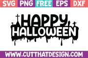 Happy Halloween SVG File Free