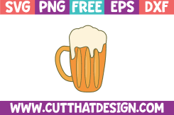 Free SVGs Beer Glass Design