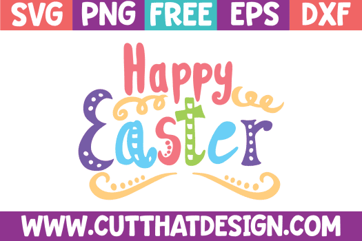 Happy Easter SVG Free