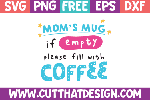 Free Mom's Mug SVG`