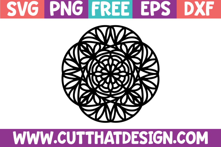 Free Mandala Design 3 SVG