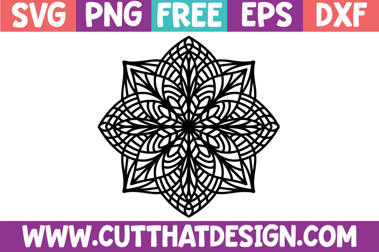 Free Mandala Design 4 SVG
