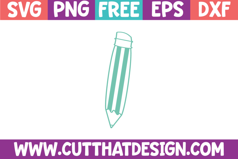 Free Pencil Outline SVG