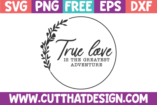 Free Wedding SVG True Love