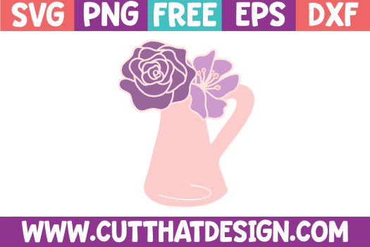 Free Vase and Flowers SVG's