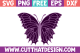 Free Layered Butterfly SVG