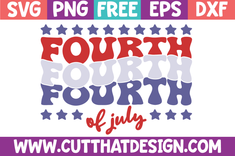Free 4th July Phrase SVG