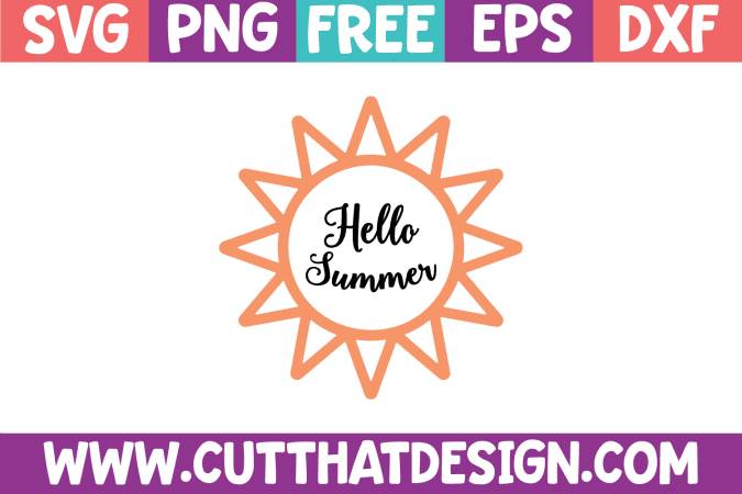 Summer Time SVG Files
