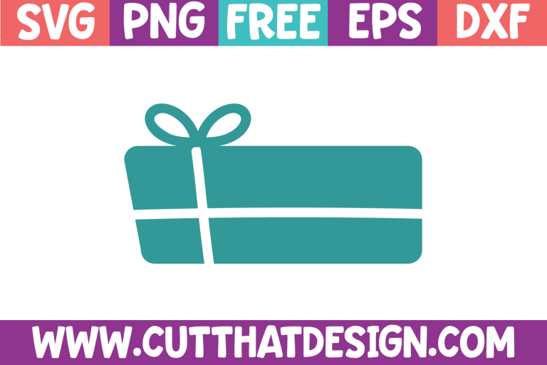 Free Christmas Present Design 2 SVG