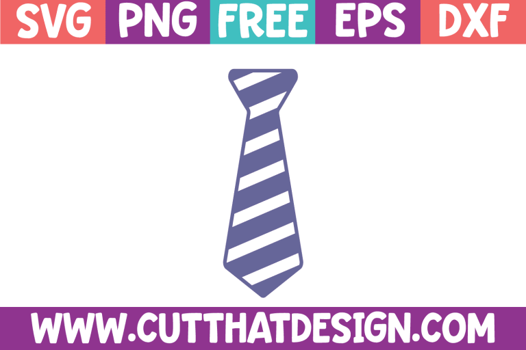 Free Stripy Tie SVG
