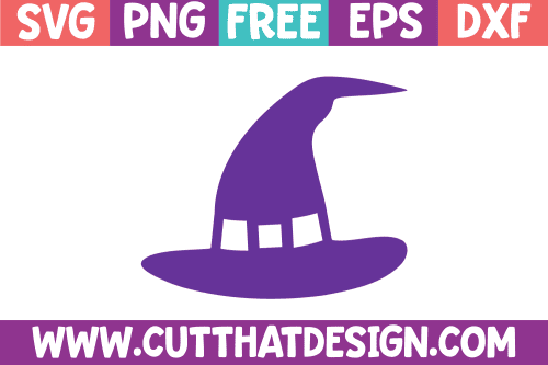 Halloween Witch Hat SVG Free