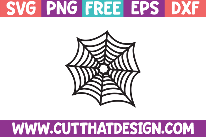 Spider Web SVG Halloween Free