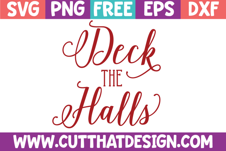 Free Deck the Halls SVG