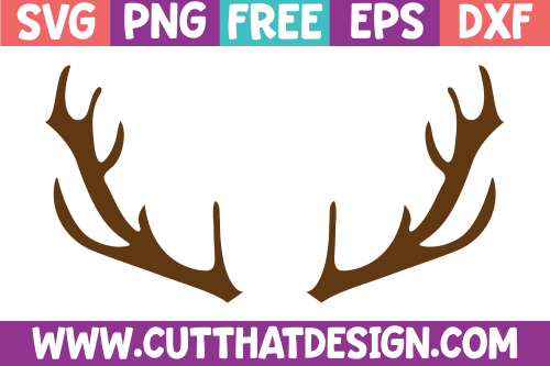 Free SVG Files Antlers