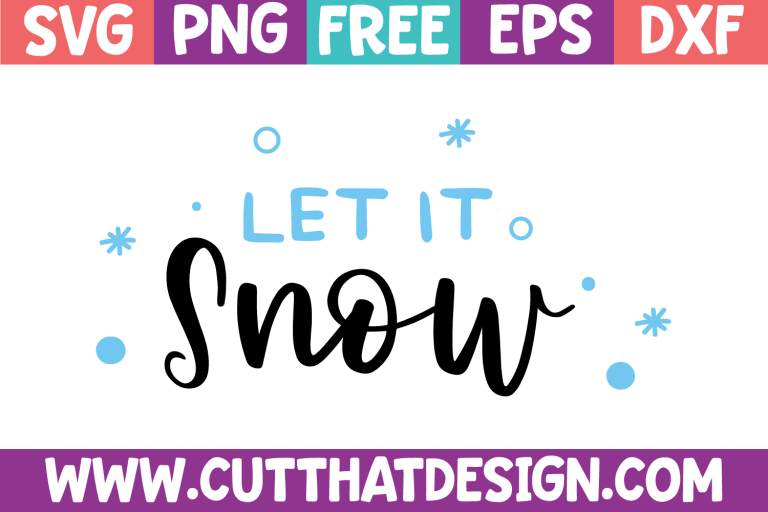 Free Let it Snow SVG