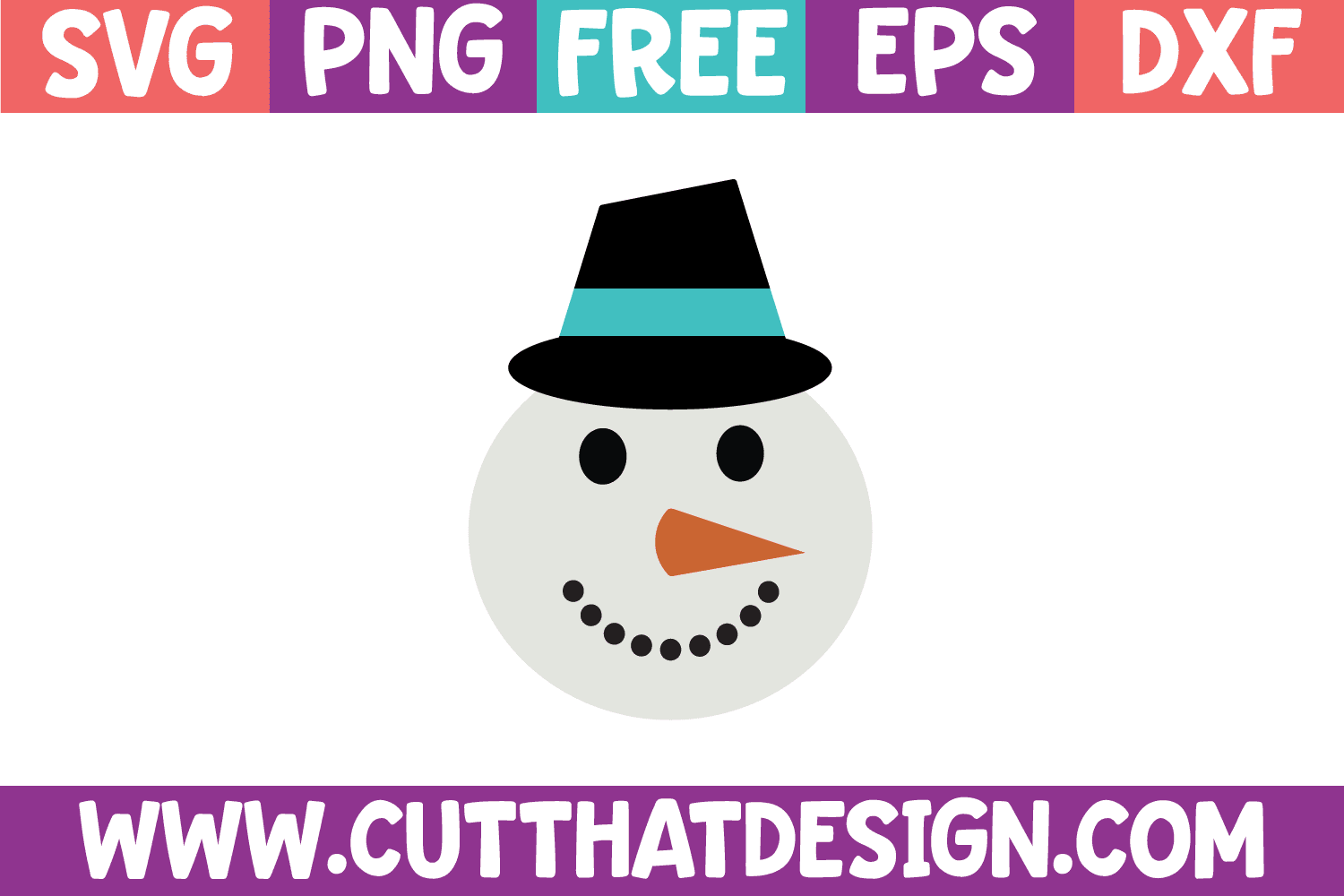 Snowman SVG Free