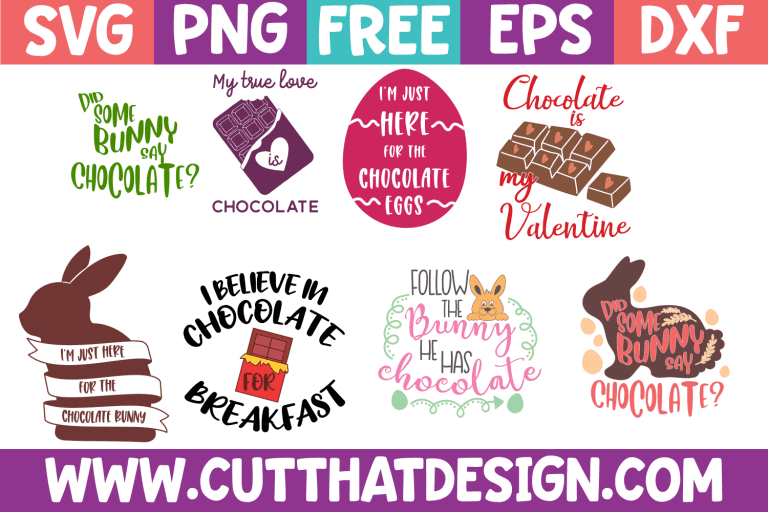 Free Chocolate SVG Bundle