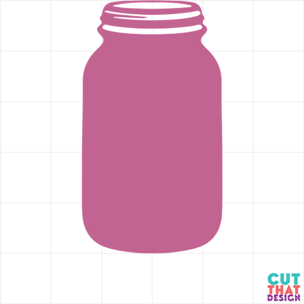 Free Mason Jar SVG