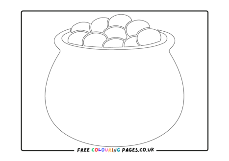 St Patrick's Day Colouring Pages