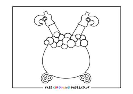 Witches Colouring Pages