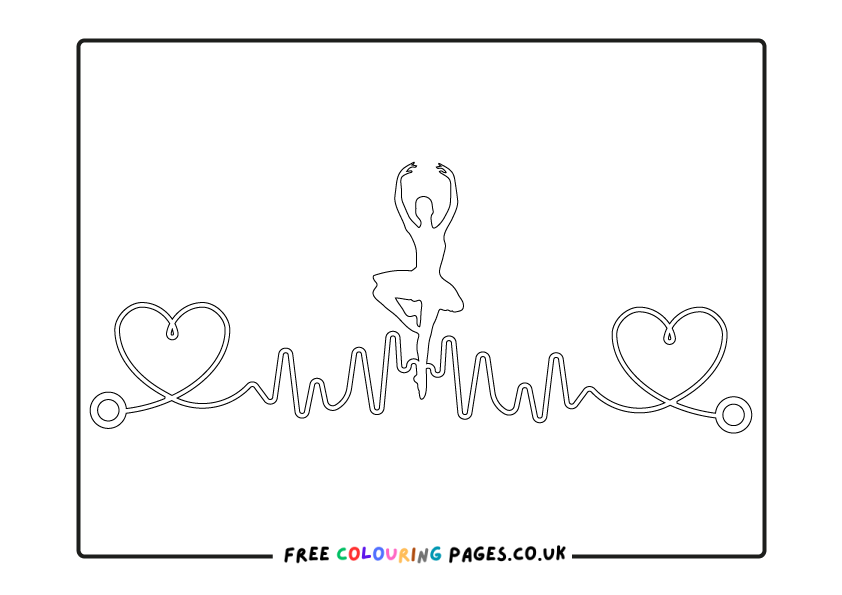 Ballet Colouring Pages