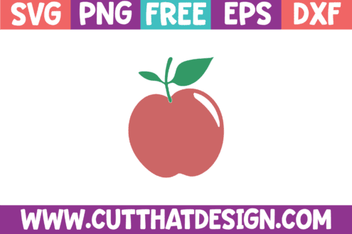 Apple SVG Download Free Cricut and Silhouette
