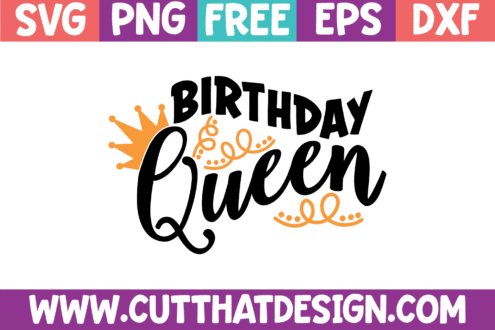 Birthday SVG Cutting Files Free