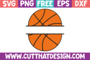 SVG Cut Files Basketball