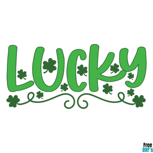 Free Lucky DXF