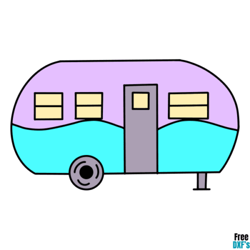 Free Camper Van Design DXF