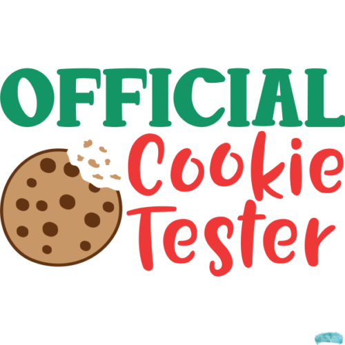 Free Official Cookie Tester Sublimation PNG