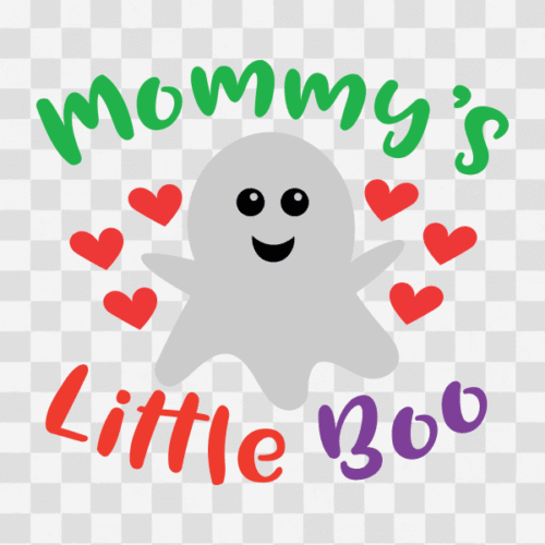 Free Mommy's Little Boo Clipart