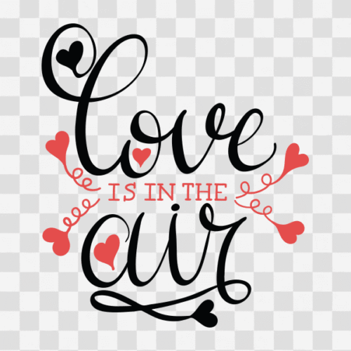 Free Love is in the Air Clipart