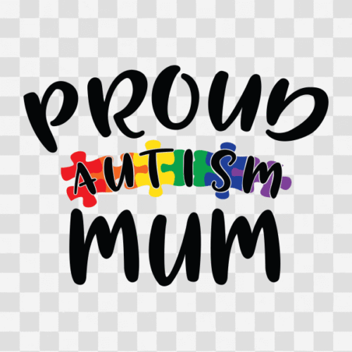 Free Proud Autism Mum Clipart