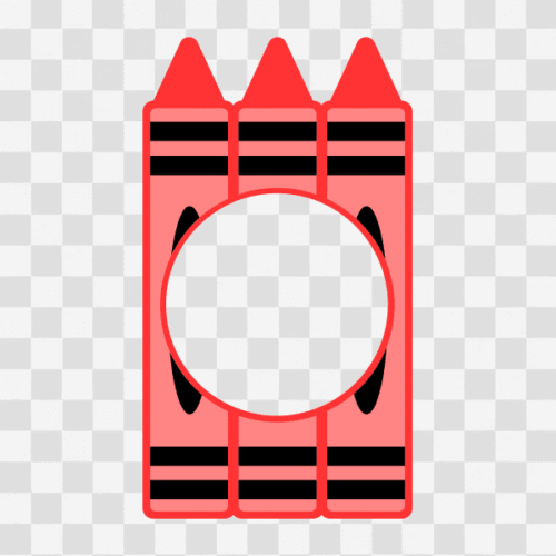 Free Crayon Monogram Design 2 Clipart