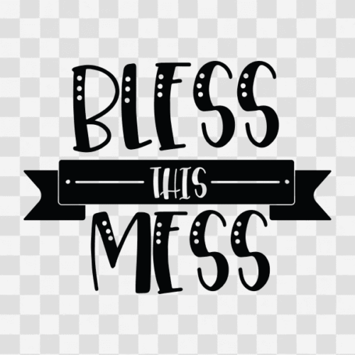 Free Bless this Mess Clipart