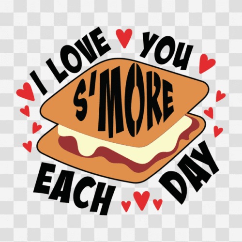 Free I Love you Smore each Day Clipart