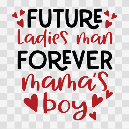 Free Future Ladies Man Forever Mama's Boy Clipart