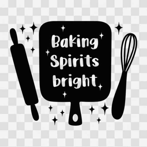 Free Baking Spirits Bright Clipart
