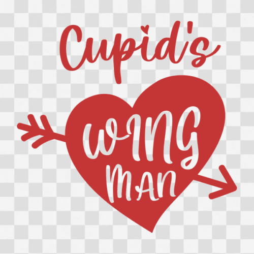 Free Cupids Wing man Clipart