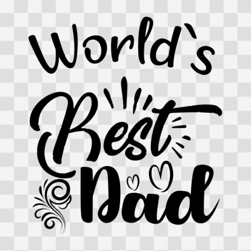 Free World's Best Dad Clipart