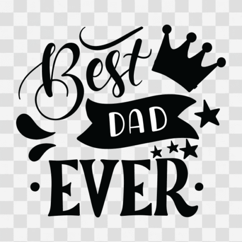 Free Best Dad Ever Design 2 Clipart