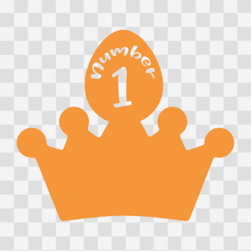 Free Number 1 Crown Clipart
