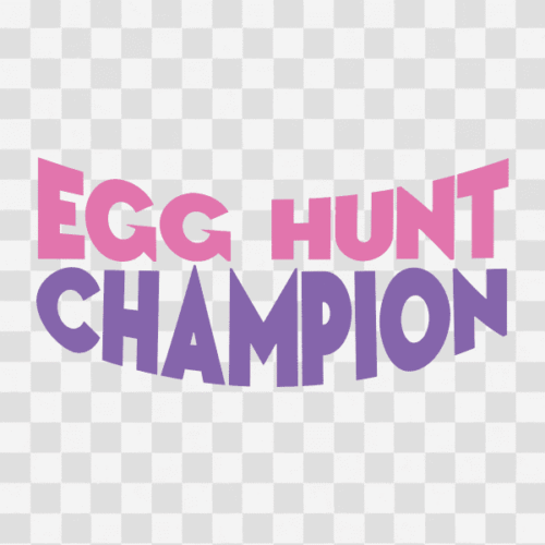 Free Egg Hunt Champion Clipart